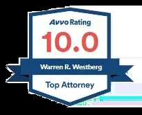 Avvo Rating 10.0, Top Attorney, Warren R. Westberg